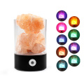 Pink Crystal Stone Natural Rock USB Night Light